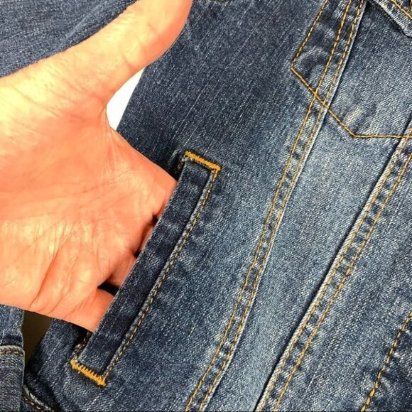 Lucky Brand Denim Jean Jacket Girls Large - Picture 10 of 10